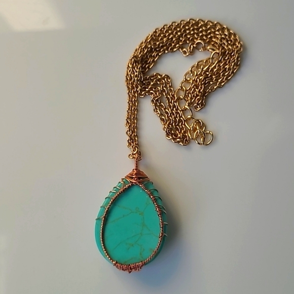 Eye Candy Luxe Collection Turquoise Necklace | NWOT - Picture 6 of 6